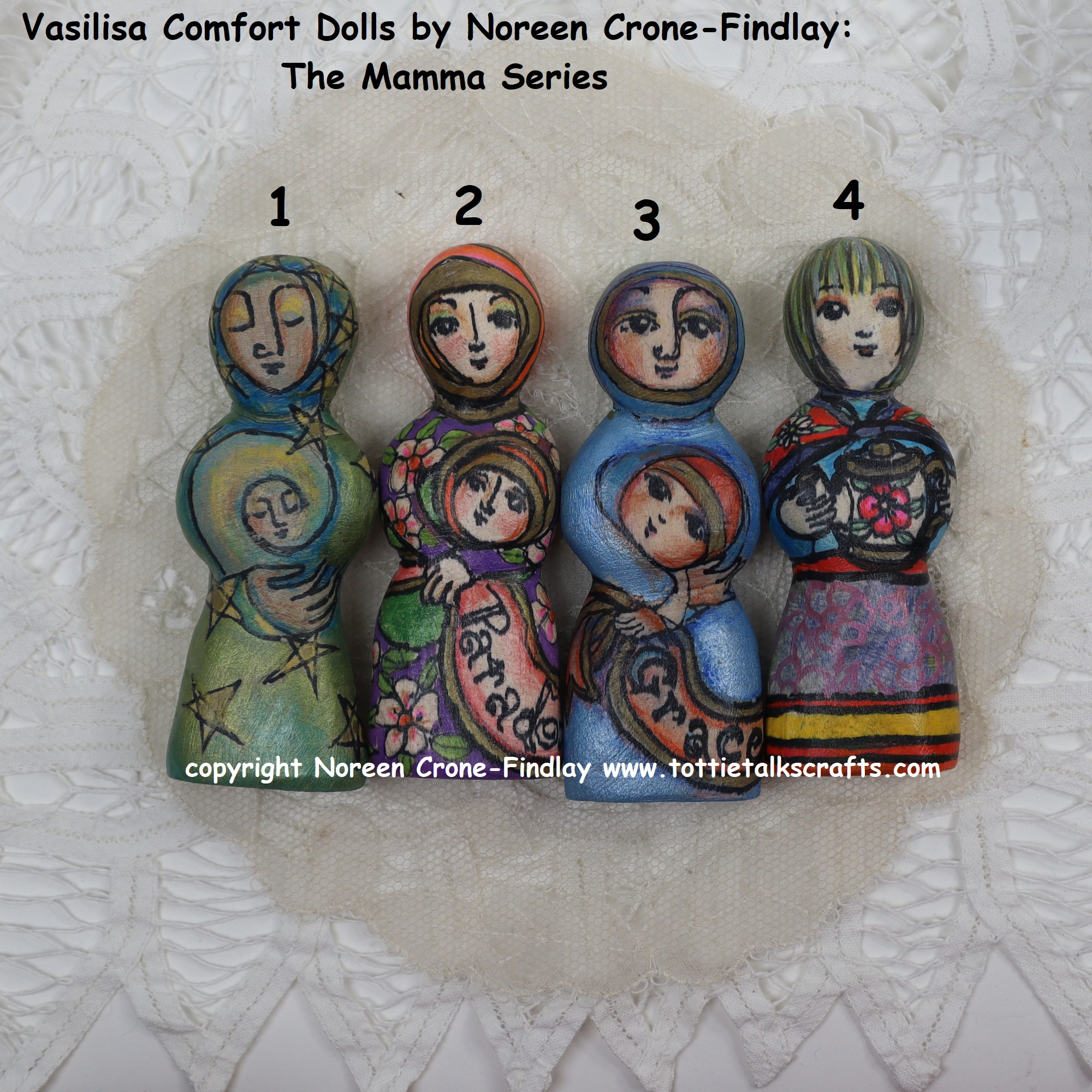 Vasilisa Comfort Dolls that are still available March 2024